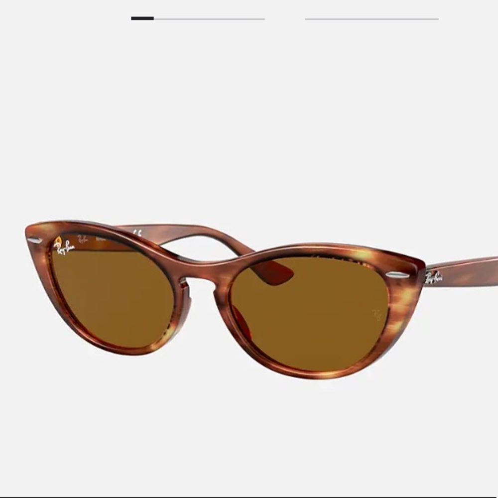 Ray-Ban Nina Tortoiseshell Cat-Eye Sunglasses, NWOT